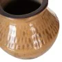 Vase Brown Ceramic 13 x 13 x 11,5 cm by BigBuy Home, Vases - Ref: S8806514, Price: 6,57 €, Discount: %