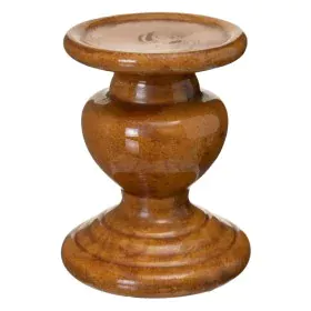 Candleholder Caramel Ceramic 11,5 x 11,5 x 13,5 cm by BigBuy Home, Candelabras and candle holders - Ref: S8806519, Price: 6,0...