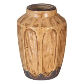 Vaso Castanho Cerâmica 11,5 x 11,5 x 17,5 cm de BigBuy Home, Jarrões - Ref: S8806520, Preço: 8,39 €, Desconto: %