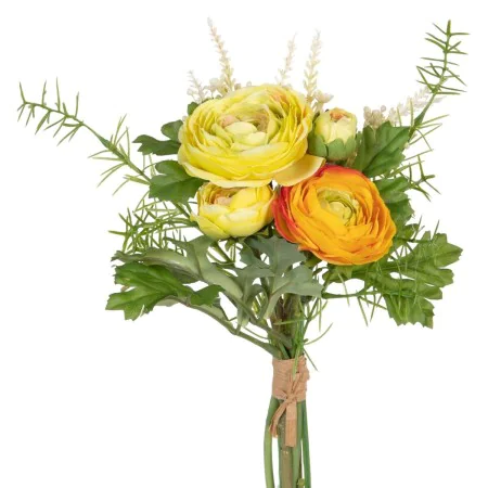 Decorative Flower Green Orange 20 x 20 x 32 cm by BigBuy Home, Artificial Flowers - Ref: S8806535, Price: 9,39 €, Discount: %