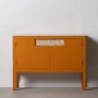 Hall ORIENTAL CHIC Orange 100 x 28,5 x 75 cm by BigBuy Home, Hallway Furniture Sets - Ref: S8806555, Price: 339,55 €, Discoun...