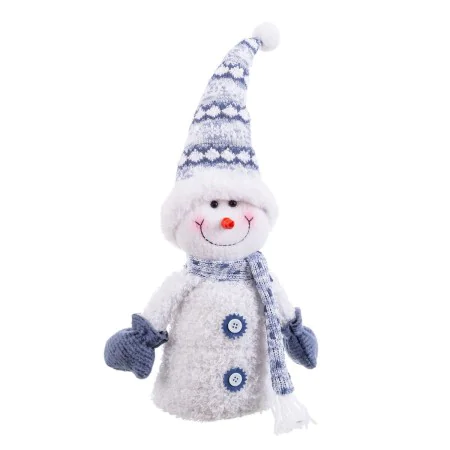 Boneco de neve Branco 21 X 11 X 30 CM de BigBuy Home, Natal - Ref: S8806623, Preço: 12,17 €, Desconto: %