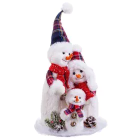 Pupazzo di Neve Multicolore Pupazzo di Neve 21 x 16,5 x 40 cm (3 Unità) di BigBuy Home, Natale - Rif: S8806629, Prezzo: 34,65...