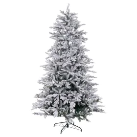 Árbol de Navidad Blanco Verde PVC Metal Polietileno 120 X 120 X 240 CM de BigBuy Home, Navidad - Ref: S8806637, Precio: 482,3...