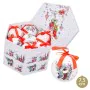 Boules de Noël Multicouleur Papier Polyfoam Ø 7,5 cm 21,5 X 25 X 16 CM (14 Unités) de BigBuy Home, Noël - Réf : S8806643, Pri...