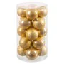 Boules de Noël Or Doré Plastique Ø 6 cm 14,5 x 14,5 x 26 cm (20 Unités) de BigBuy Home, Noël - Réf : S8806649, Prix : 10,70 €...