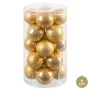 Bolas de Natal Ouro Dourado Plástico Ø 6 cm 14,5 x 14,5 x 26 cm (20 Unidades) de BigBuy Home, Natal - Ref: S8806649, Preço: 1...