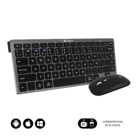 clavier et souris Subblim SUBKBC-OCO020 Gris de Subblim, Ensembles Clavier et Souris - Réf : M0316044, Prix : 18,37 €, Remise...