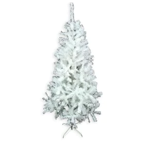 Árbol de Navidad Blanco PVC Metal Polietileno 110 x 110 x 210 cm de BigBuy Home, Navidad - Ref: S8806676, Precio: 52,91 €, De...