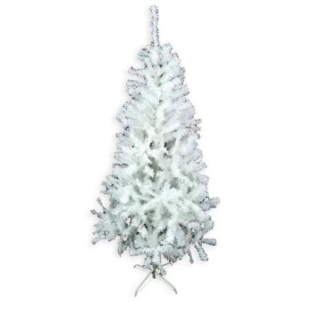 Árvore de Natal Branco PVC Metal Polietileno 110 x 110 x 210 cm de BigBuy Home, Natal - Ref: S8806676, Preço: 52,91 €, Descon...