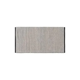 Carpet White Black 80 x 150 x 1 cm by BigBuy Home, Area Rugs - Ref: S8806691, Price: 36,82 €, Discount: %