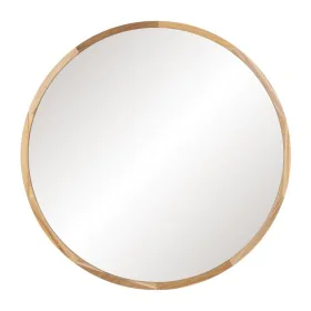 Wall mirror Natural 100 x 4 x 100 cm by BigBuy Home, Wall-Mounted Mirrors - Ref: S8806696, Price: 153,00 €, Discount: %