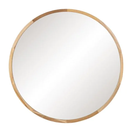 Wall mirror Natural 100 x 4 x 100 cm by BigBuy Home, Wall-Mounted Mirrors - Ref: S8806696, Price: 153,00 €, Discount: %