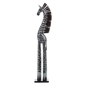 Figura Decorativa Preto Prateado Madeira 19 X 12 X 100 CM de BigBuy Home, Adornos - Ref: S8806698, Preço: 45,62 €, Desconto: %