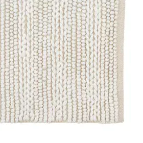 Teppich Creme 80 x 150 cm von BigBuy Home, Teppiche - Ref: S8806707, Preis: 50,61 €, Rabatt: %