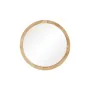 Wall mirror Natural 40 x 4 x 40 cm by BigBuy Home, Wall-Mounted Mirrors - Ref: S8806715, Price: 59,73 €, Discount: %