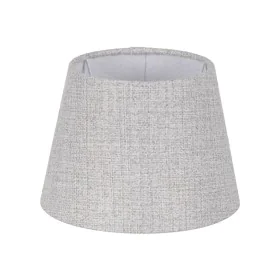 Pantalla de Lámpara Gris Poliéster 25 x 25 x 18 cm de BigBuy Home, Pantallas - Ref: S8806768, Precio: 13,99 €, Descuento: %