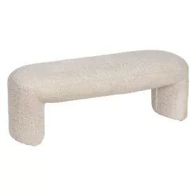 Banqueta Beige Poliéster Madera de pino 110 x 45 x 40 cm de BigBuy Home, Sillas - Ref: S8806786, Precio: 187,32 €, Descuento: %