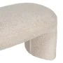 Banquette Beige Polyester Bois de pin 110 x 45 x 40 cm de BigBuy Home, Chaises - Réf : S8806786, Prix : 197,81 €, Remise : %