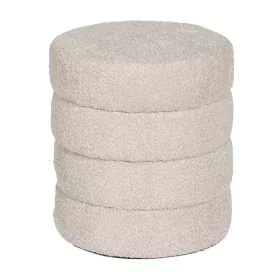 Pouf Beige 42 x 42 x 46 cm de BigBuy Home, Poufs - Réf : S8806789, Prix : 84,48 €, Remise : %