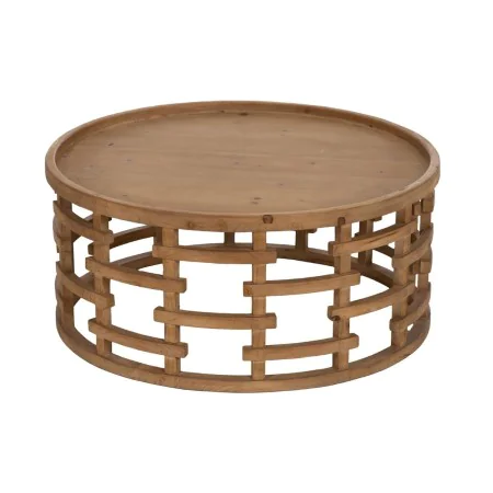 Mesa de Centro Natural 80 x 80 x 36 cm de BigBuy Home, Jogos de móveis - Ref: S8806801, Preço: 244,24 €, Desconto: %