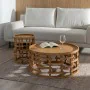 Mesa de Centro Natural 80 x 80 x 36 cm de BigBuy Home, Jogos de móveis - Ref: S8806801, Preço: 244,24 €, Desconto: %