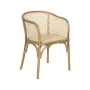 Dining Chair Natural Wood Rattan 56 X 58 X 77 CM by BigBuy Home, Dining Chairs - Ref: S8806806, Price: 277,04 €, Discount: %