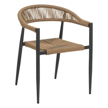 Dining Chair Beige Grey 57,5 X 56 X 74 CM by BigBuy Home, Dining Chairs - Ref: S8806807, Price: 114,48 €, Discount: %