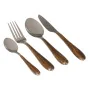 Cutlery Brown Silver Stainless steel ABS 19 x 8 x 27 cm 24 Pieces by BigBuy Home, Cutlery sets - Ref: S8806827, Price: 69,61 ...