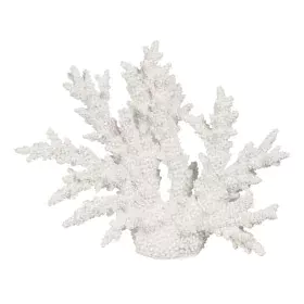 Figura Decorativa Blanco Resina Coral 34 X 13 X 27 CM de BigBuy Home, Adornos - Ref: S8806831, Precio: 33,54 €, Descuento: %