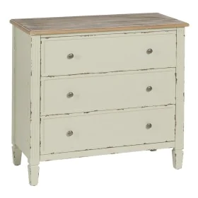 Chest of drawers Beige Natural Fir wood MDF Wood 90 X 42 X 85 CM by BigBuy Home, Chest of Drawers - Ref: S8806833, Price: 378...