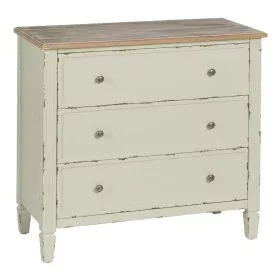 Caisson à Tiroirs Beige Naturel Bois d'épicéa Bois MDF 90 X 42 X 85 CM de BigBuy Home, Commodes - Réf : S8806833, Prix : 378,...