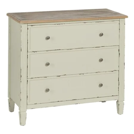 Chest of drawers Beige Natural Fir wood MDF Wood 90 X 42 X 85 CM by BigBuy Home, Chest of Drawers - Ref: S8806833, Price: 378...