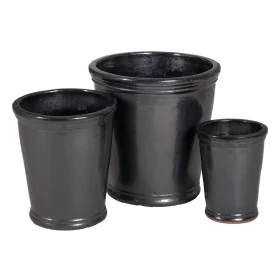 Vaso Ceramica 46 x 46 x 47 cm (3 Unità) di BigBuy Garden, Cachepot - Rif: S8806842, Prezzo: 164,75 €, Sconto: %