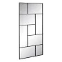 Miroir mural Noir Vertical 90 x 2 x 180 cm de BigBuy Home, Miroirs muraux - Réf : S8806843, Prix : 261,12 €, Remise : %