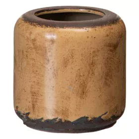 Cache-pot Marron Céramique 11,5 x 11,5 x 11,5 cm de BigBuy Home, Cache-pots - Réf : S8806850, Prix : 5,25 €, Remise : %