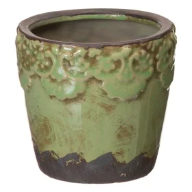 Vaso Pistacchio Ceramica 11,5 x 11,5 x 11 cm di BigBuy Garden, Cachepot - Rif: S8806851, Prezzo: 6,26 €, Sconto: %