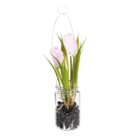 Plante décorative Polyester Polyéthylène Fer 7 x 7 x 18 cm de BigBuy Home, Plantes artificielles - Réf : S8806854, Prix : 5,1...