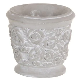 Cache-pot Gris Ciment 13 x 13 x 12 cm de BigBuy Garden, Cache-pots - Réf : S8806863, Prix : 4,14 €, Remise : %