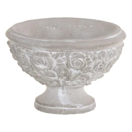 Planter Grey Cement 15,5 X 15,5 X 10,5 CM by BigBuy Garden, Cachepots - Ref: S8806865, Price: 5,98 €, Discount: %