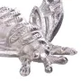 Decorative Figure Silver Metal 13 x 2 x 9 cm by BigBuy Home, Ornaments - Ref: S8806882, Price: 5,22 €, Discount: %