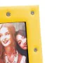 Photo frame Yellow Cardboard 13 x 18 cm 19,3 X 1 X 24,3 CM by BigBuy Home, Table and wall frames - Ref: S8806897, Price: 5,15...