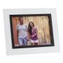 Photo frame White Black Crystal polystyrene 20 x 15 cm 15 x 20 cm 27 X 1,5 X 22 CM by BigBuy Home, Table and wall frames - Re...