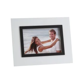 Photo frame White Black Crystal polystyrene 10 x 15 cm 22 X 1,5 X 17 CM by BigBuy Home, Table and wall frames - Ref: S8806905...