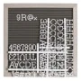 Cuadro Gris PVC 30 x 2,5 x 30 cm de BigBuy Home, Frontones decorativos - Ref: S8806909, Precio: 7,26 €, Descuento: %