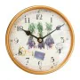 Horloge Murale Crème PVC Fer 16 x 16 x 17 cm de BigBuy Home, Pendules murales - Réf : S8806915, Prix : 8,71 €, Remise : %