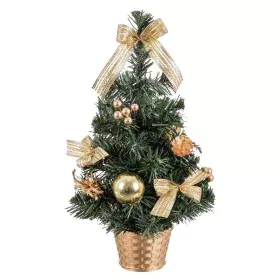 Christmas Tree Gold Green PVC Pineapples 26 x 26 x 50 cm by BigBuy Home, Christmas - Ref: S8806941, Price: 13,85 €, Discount: %