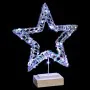 Lighting decoration Silver Star 30 x 7 x 36 cm by BigBuy Home, Christmas - Ref: S8806946, Price: 18,89 €, Discount: %