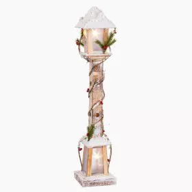 Street lamp Wood 16 x 16 x 85 cm by BigBuy Home, Candelabras and candle holders - Ref: S8806964, Price: 37,05 €, Discount: %