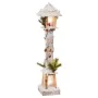 Street lamp Wood 12 x 12 x 60 cm by BigBuy Home, Candelabras and candle holders - Ref: S8806965, Price: 26,64 €, Discount: %